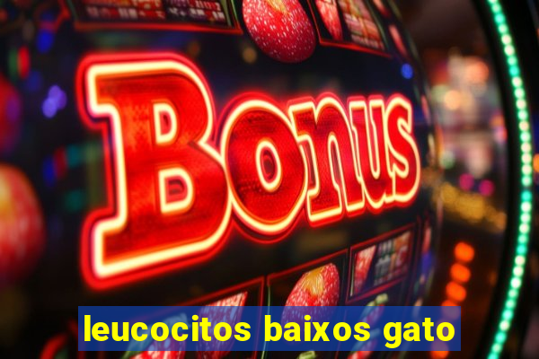leucocitos baixos gato